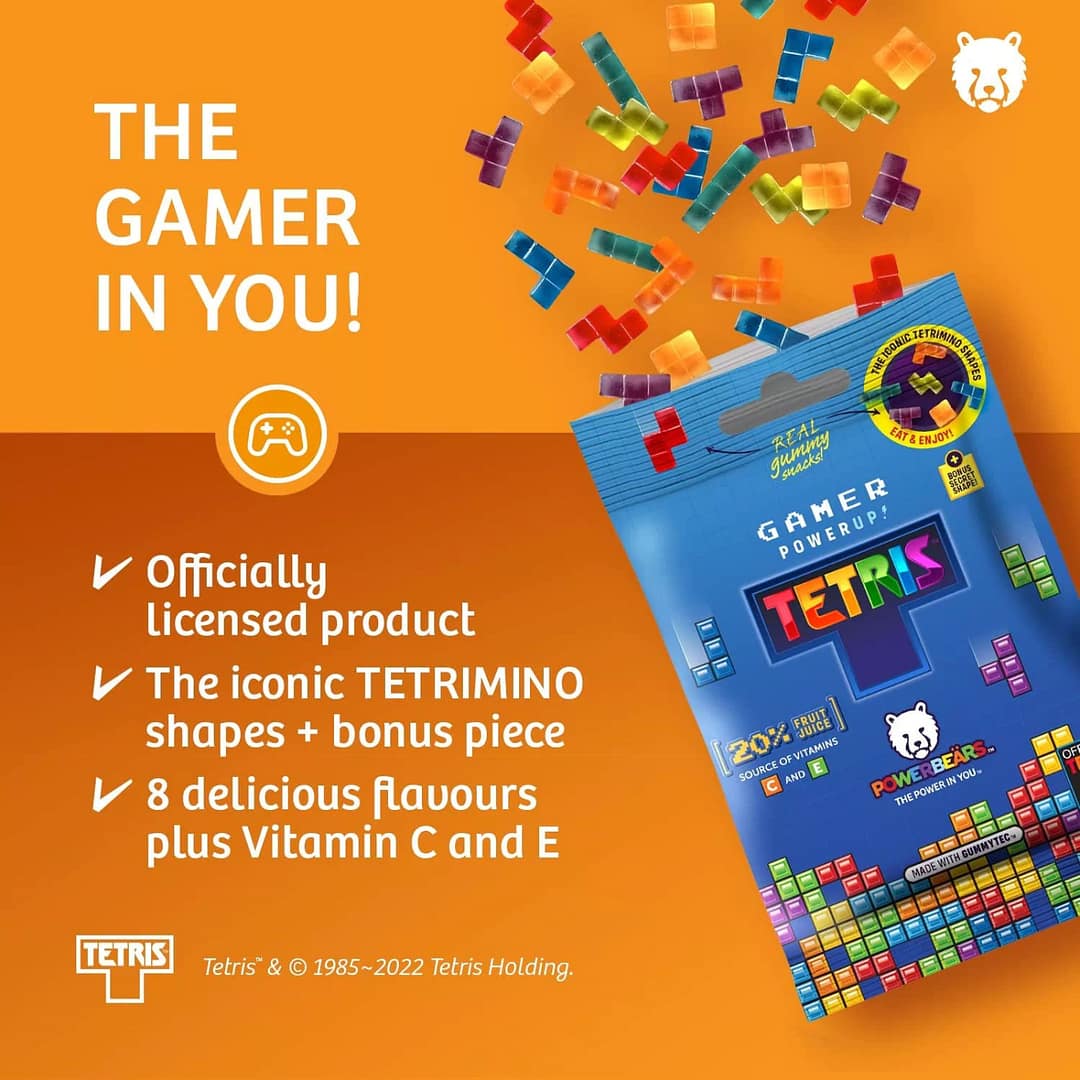 Tetris gamer gummies (50 g) - Bilde 2