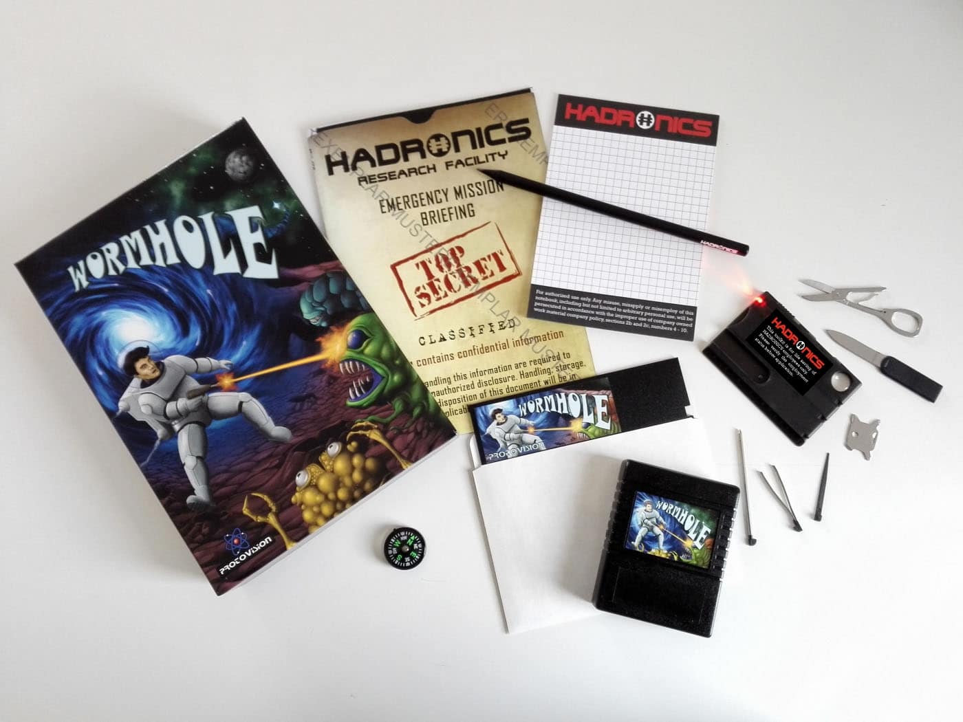 Wormhole – Commodore 64 cartridge