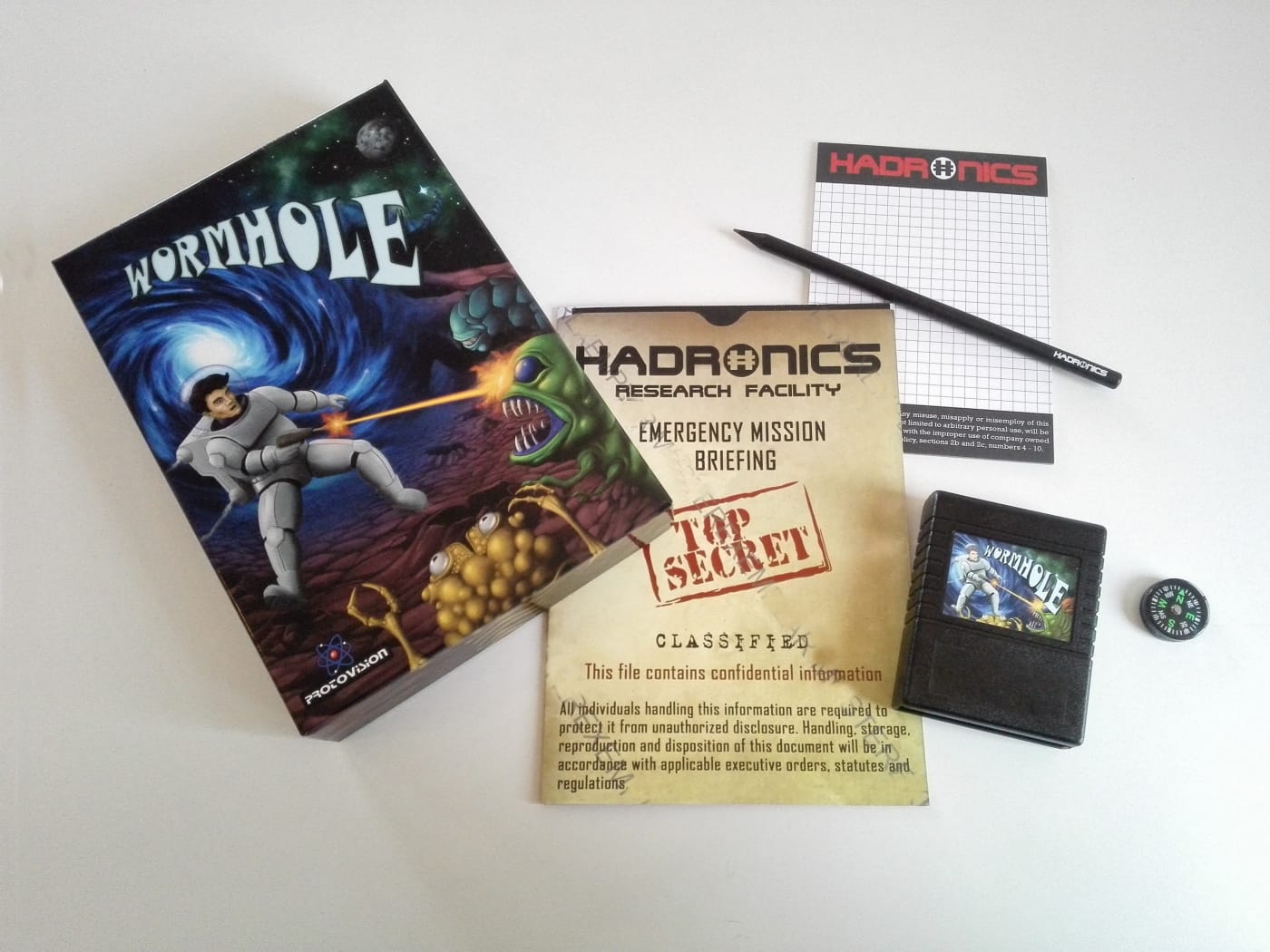 Wormhole – Commodore 64 cartridge - Bilde 4
