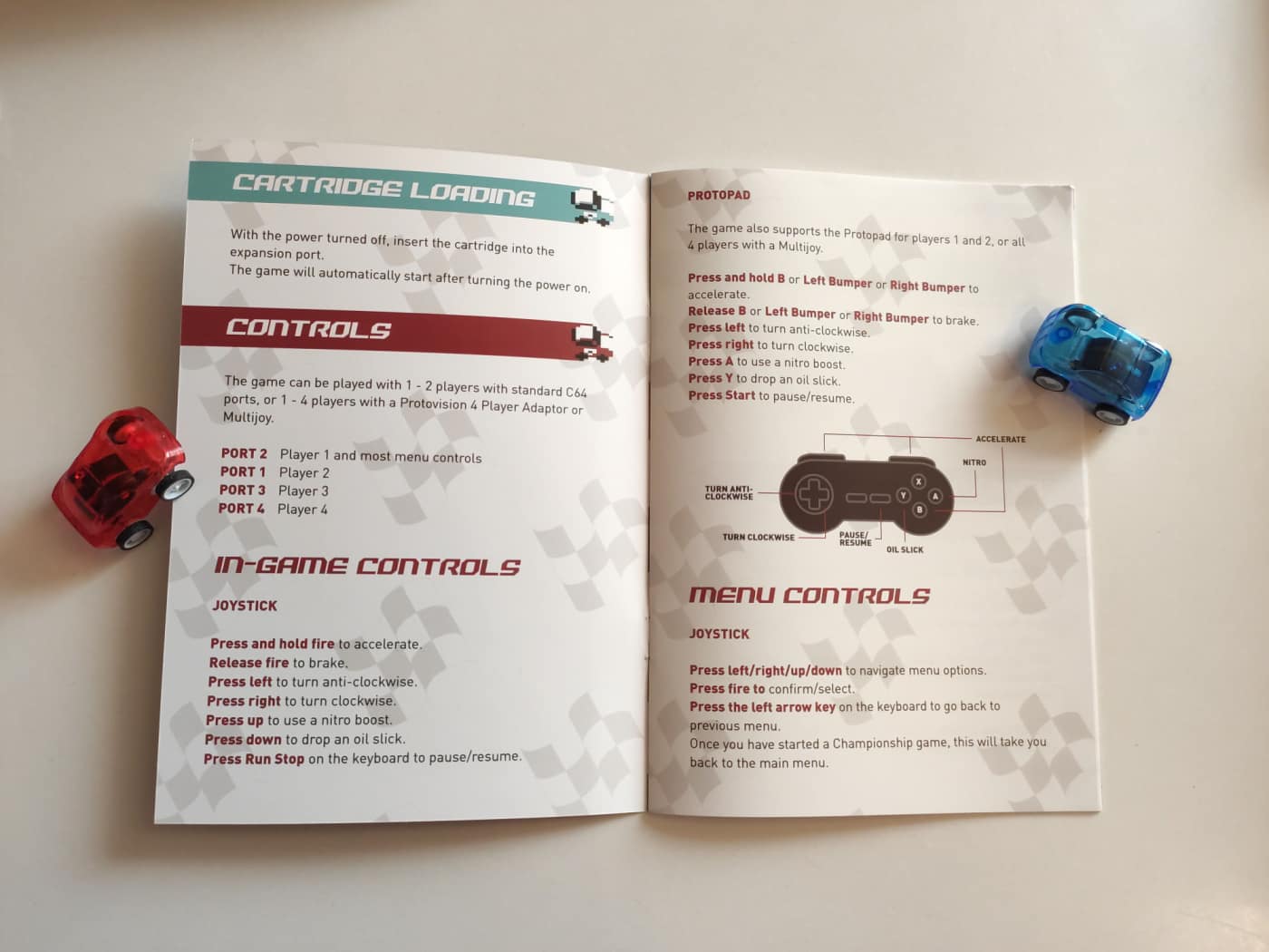 Muddy Racers – Commodore 64 Cartridge - Bilde 2