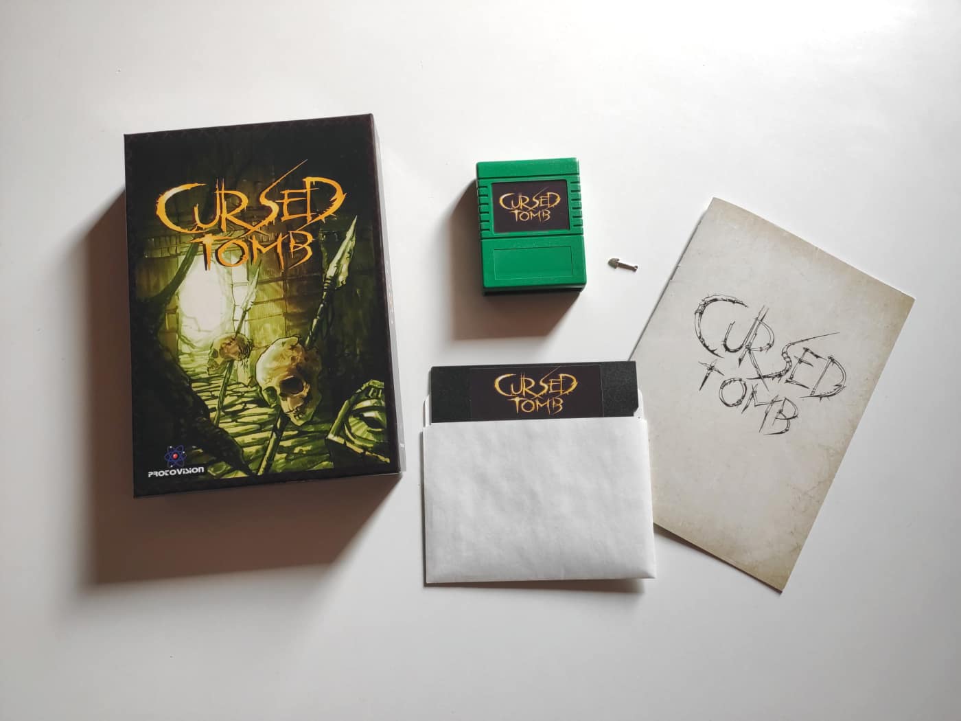 Cursed Tomb – Commodore 64 Cartridge
