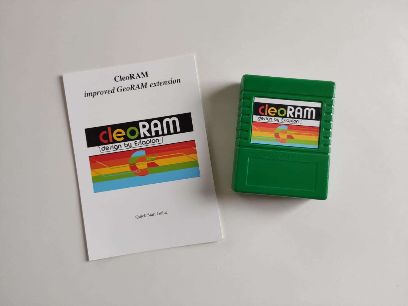 CleoRAM 2 MB – REU-kompatibel RAM-utvidelse for C64/C128