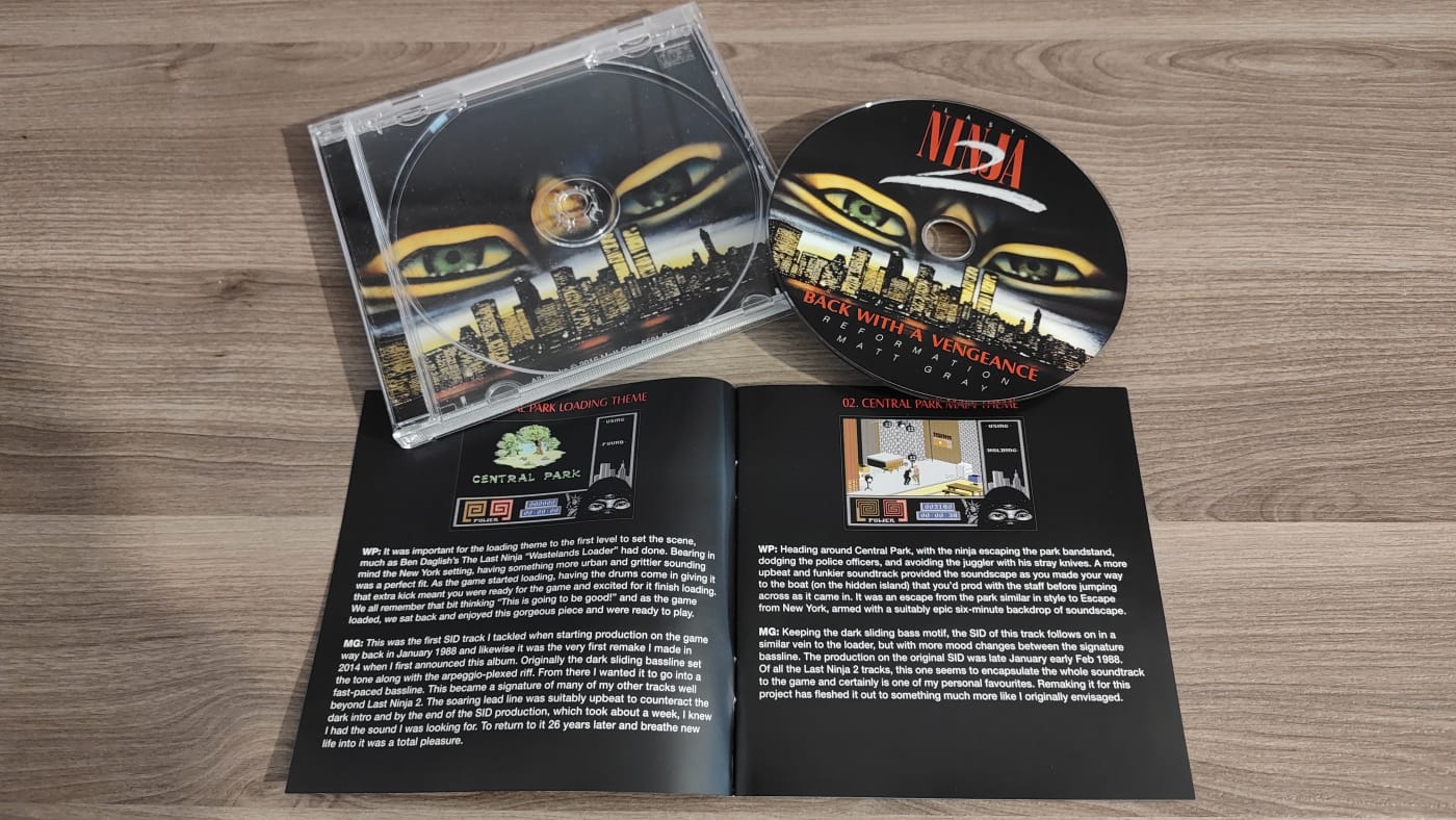 Matt Gray – Last Ninja 2 Reformation (CD) - Bilde 2