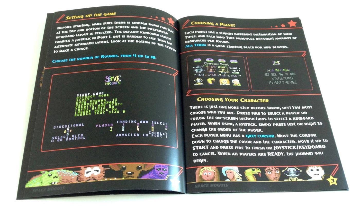 Space Moguls – Commodore 64 cartridge - Bilde 2