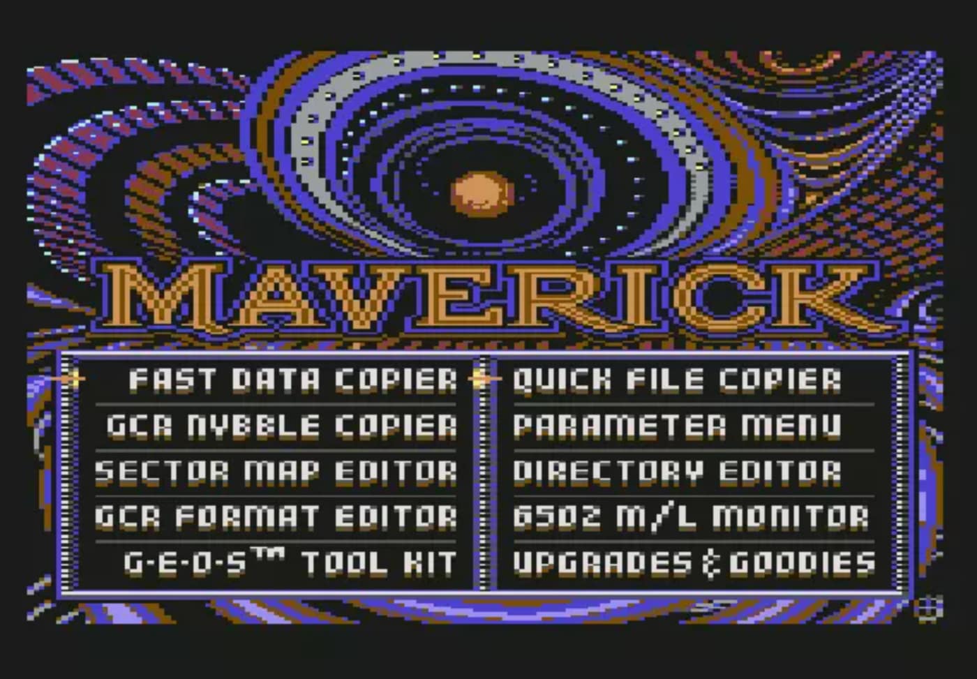 Maverick v5 – Mesterverktøy for diskoperasjoner – Commodore 64 - Bilde 3