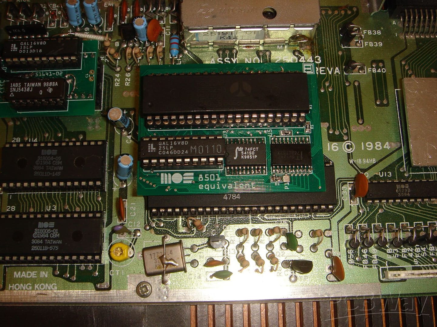 MOS 8501 TED CPU erstatning - Bilde 2