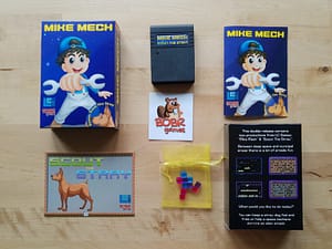 Mike Mech + Scout the Stray – Commodore 64 cartridge