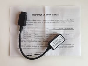 Micromys V5 – PS/2-musadapter
