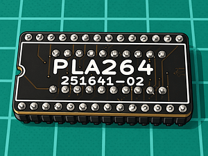 PLA264 erstatnings PLA for Commodore C16 C116 og Plus/4