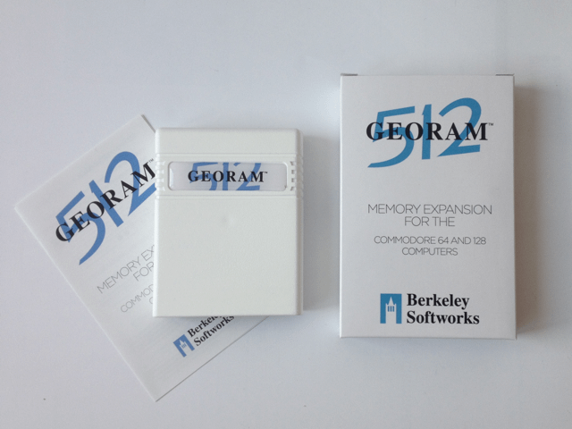 GeoRAM 512 – RAM-utvidelse til Commodore 64/128