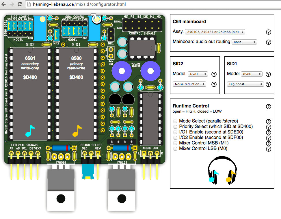 MixSID – Double-SID for C64 (stereo SID-kort) - Bilde 2